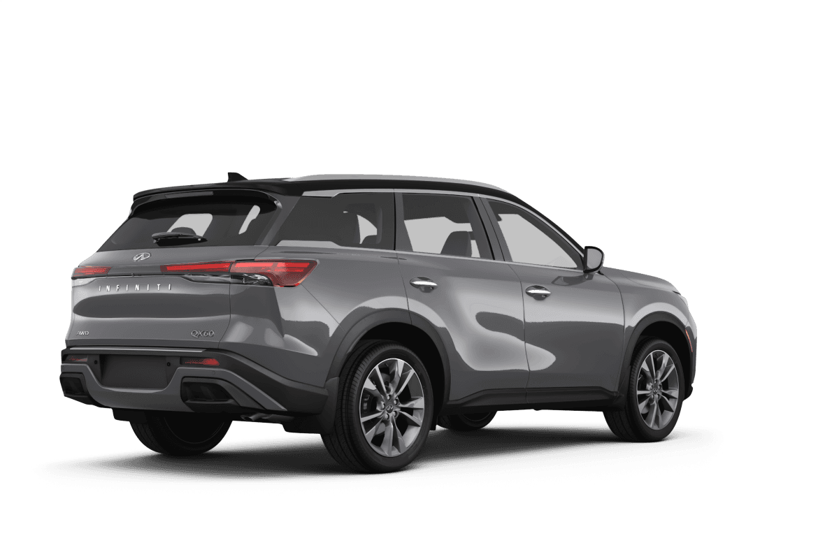 Infiniti false - Back view Infiniti false - Back view