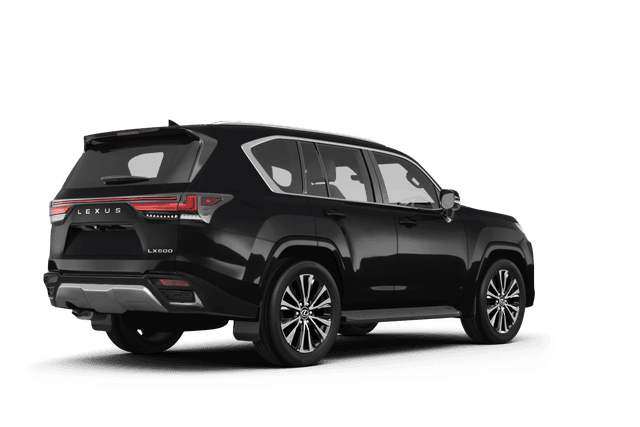 Lexus LX 600  - Back view Lexus LX 600  - Back view