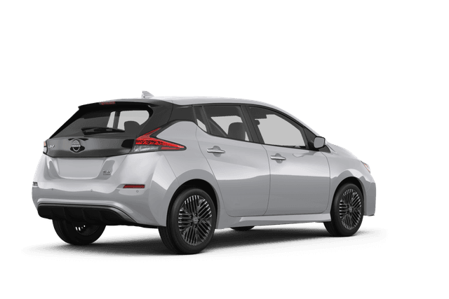 Nissan LEAF  - Back view Nissan LEAF  - Back view