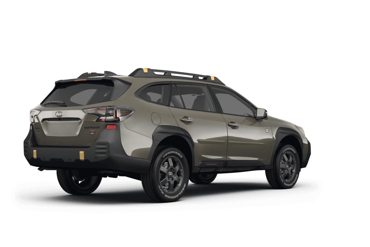 Subaru Outback  - Back view Subaru Outback  - Back view