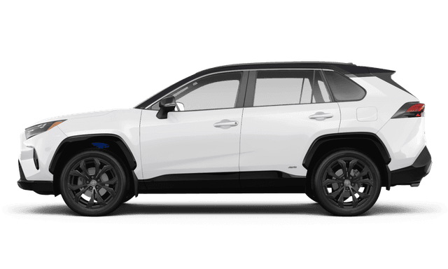 Toyota RAV4 Hybrid  - Side view Toyota RAV4 Hybrid  - Side view